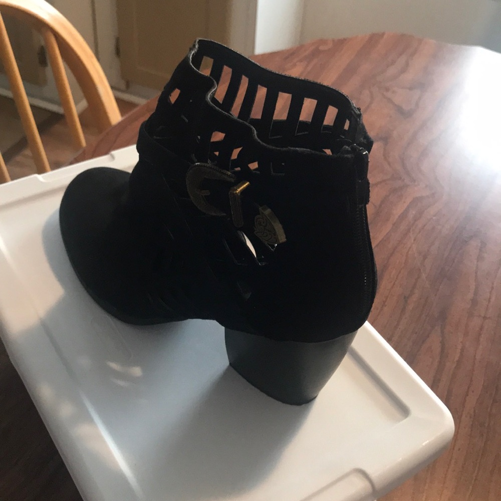 Black booties